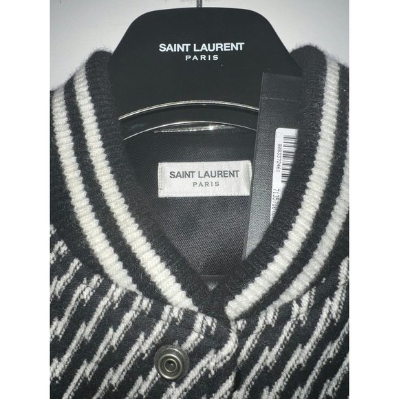 Saint Laurent Teddy Bomber Jacket - Picture 8 of 10